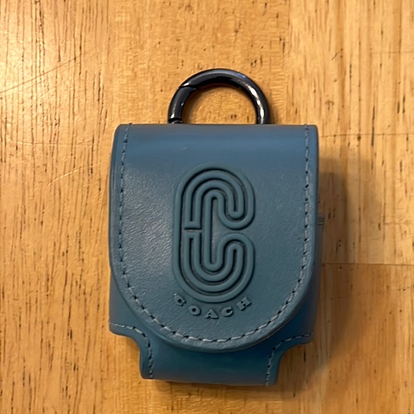 Coach Leather AirPod Case - Picture 1 of 3